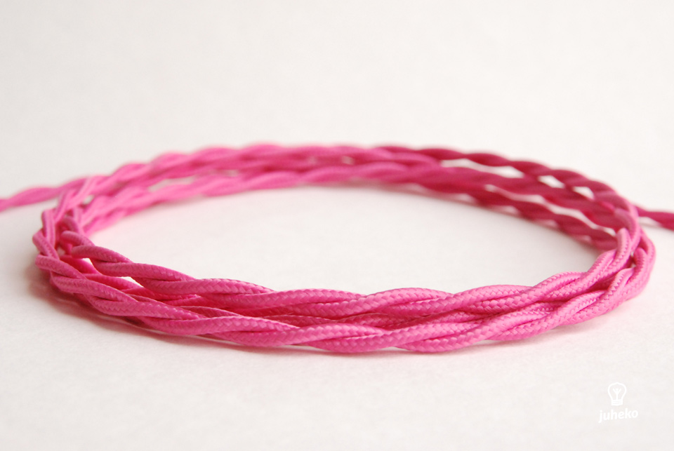 Twisted Cable - Fuchsia Pink