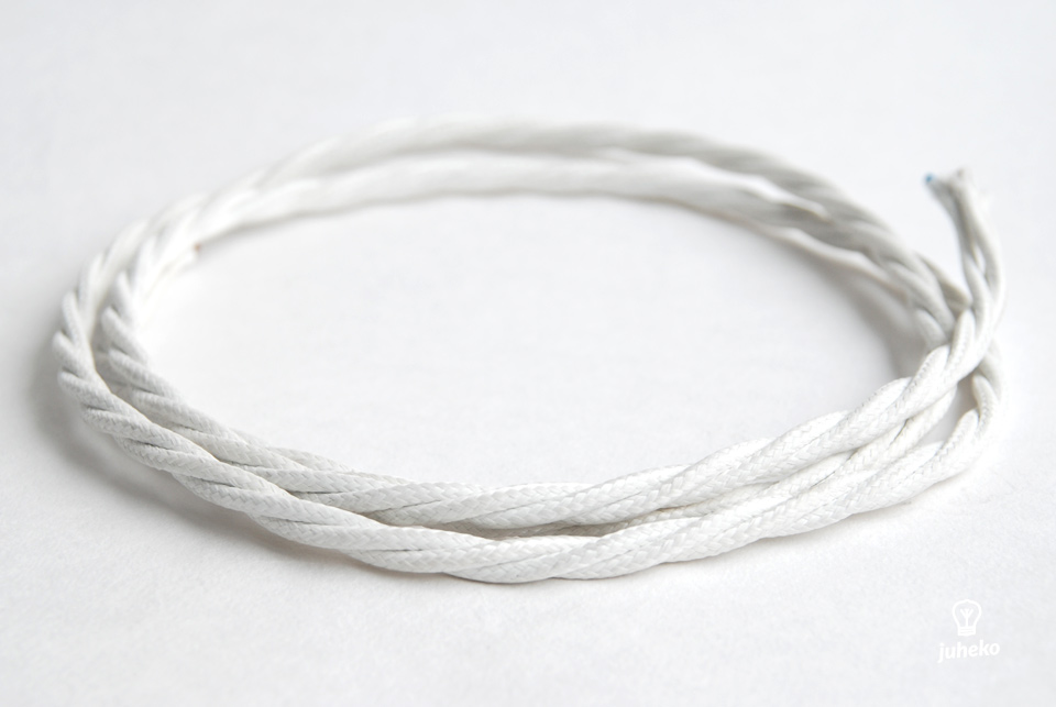 Twisted cable "White" 3x2.5mm2