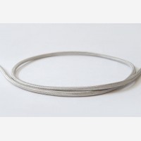 Textile Cable - Silver, metal yarn 3x0.75mm2