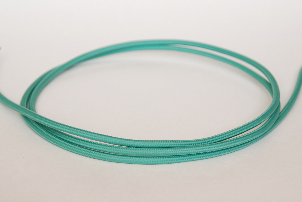 Textile Cable - Emerald