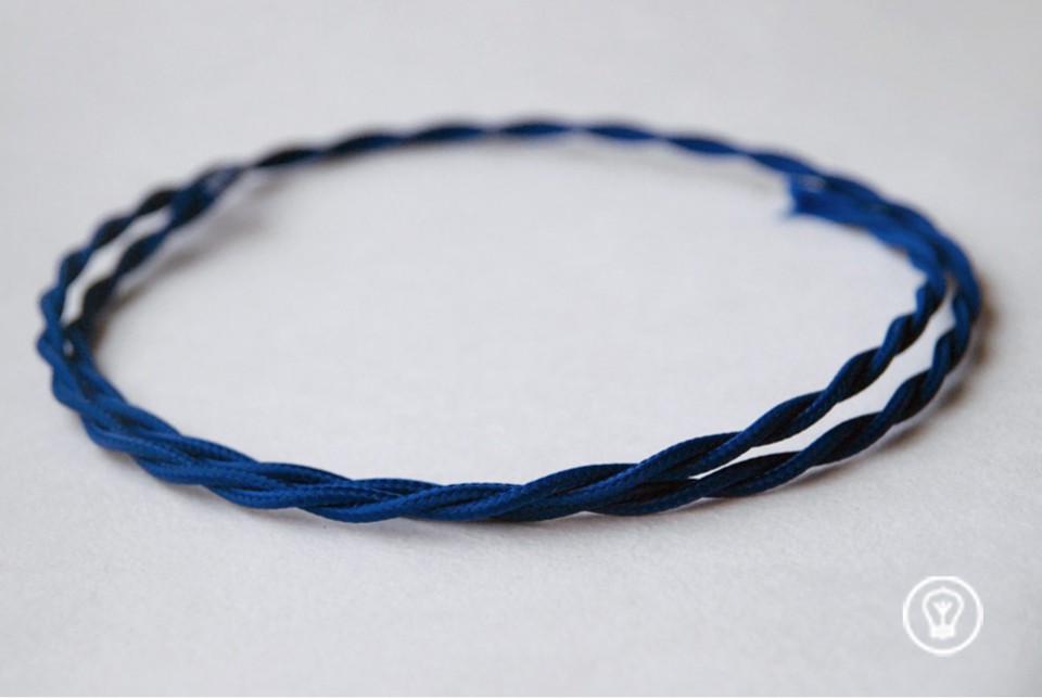 Twisted cable "Blue"