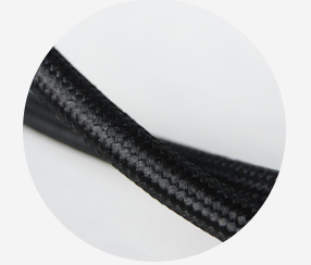 Textile Cable 3x1,5mm2 - Black