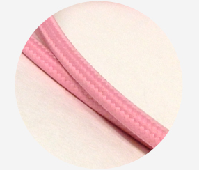 Textile Cable 3x1,5mm2 - Pink