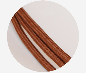 Tekstilinis kabelis - Ruda 3x1,5mm2