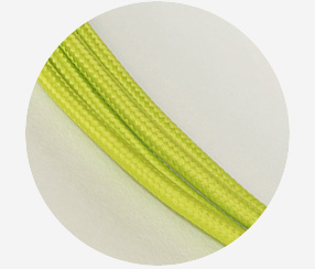 Textile Cable - Vivid Green
