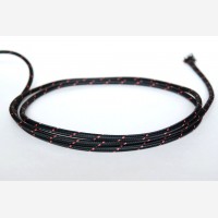 Textile Cable - Pink Dots