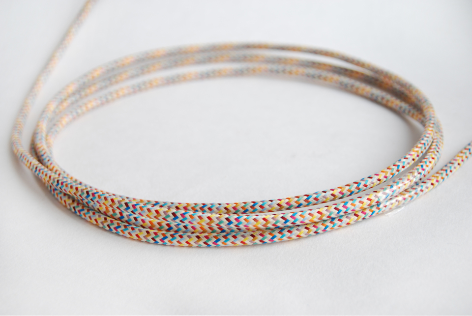 Textile Cable - Rainbow