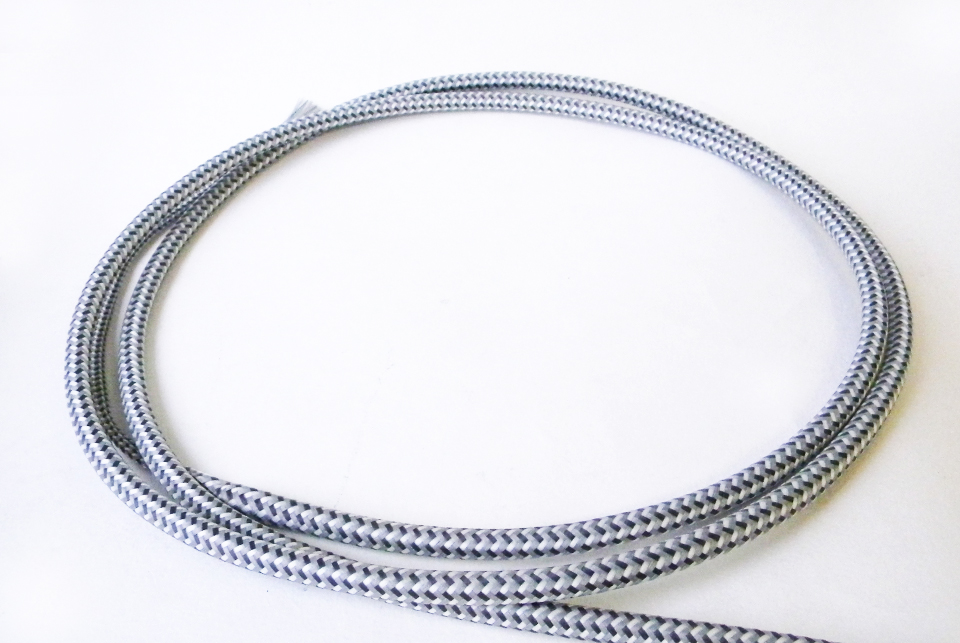 Textile Cable 3x1,5mm2 - Steel