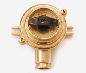 Brass Light Switch Marine, IP54