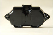 Pistorasia Retro duo IP44, musta