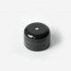 Junction box circular Mini, black