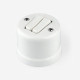 Two way switch Sat, white porcelain