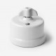 Porcelain one way wall switch Fontini, white