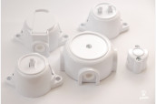 Junction box Retro, white, IP44
