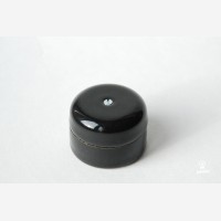 Junction box Mini circular, black