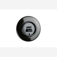 Bakelite flush-mount multi-circuit toggle switch