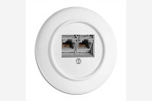 THPG duroplastist süvistatav 2xRJ45 internetipesa