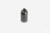 Small metal lamp E14, black