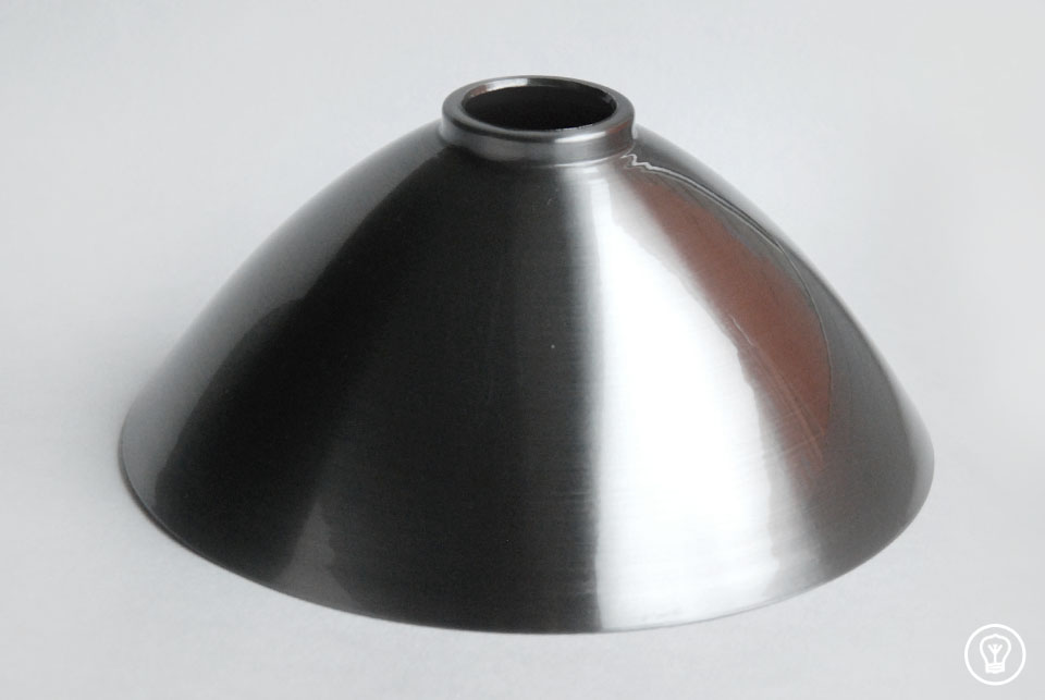 Lampshade, metal, lacquer