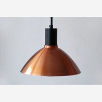 Lampshade, copper, lacquer