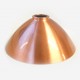 Lampshade, copper, lacquer