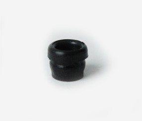 Cable ring for 10 mm hole , 1 pcs, black