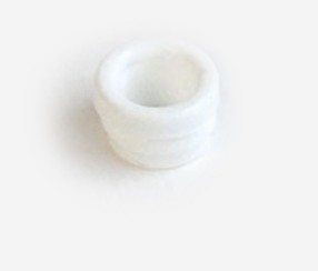 Cable grommet, 17mm, white