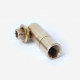 Brass tube connector