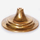 Solid brass table lamp base