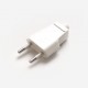 Plug unearthed, white