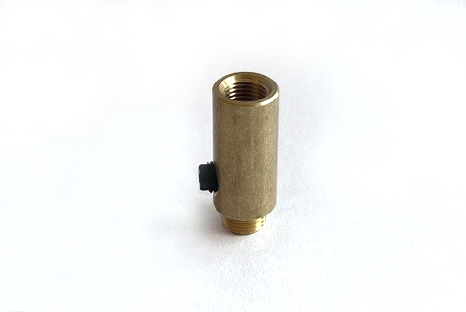 Cable grip, brass, 28 mm