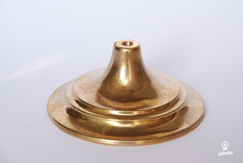 Solid brass table lamp base