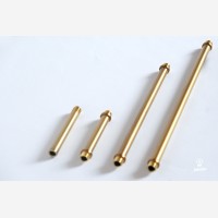 Brass tube 80mm, two end threaded
