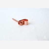 Copper cable clamps, 10pcs, large