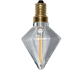 LED-lamppu E14, rombi