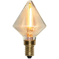Led bulb E14, diamond shape