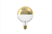 Led bulb, matte gold mirror, 125mm, 200 lm