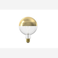 Led bulb, matte gold mirror, 125mm, 200 lm