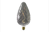 XXL LED E27 Cone, smoked glass , 60lm