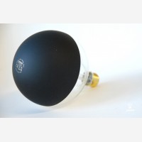 Mirror Led bulb, black, 125 mm