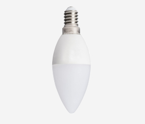 LED candle bulb E14 6.5W 600lm SMD