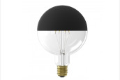 Led bulb 125 mm, black mirror, 200 lm