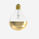 LED mirror bulb, matte gold, E27 4W 200lm G95