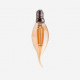 LED candle flame tip bulb E14, amber, 350 lm