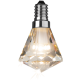 Led bulb E14, diamond 
