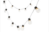 Led lampset Keira with textile cable 5,8 m