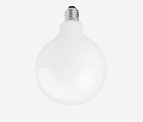 White LED globe, 95mm 
