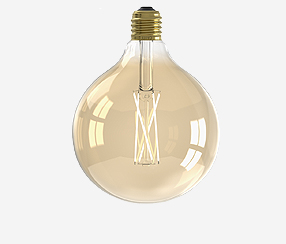 Antiiki -LED filament lamppu 125mm, 430lm
