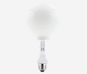 Lightbulb with replaceable G9, 100mm