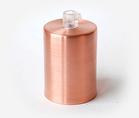 Copper lamp, without finish